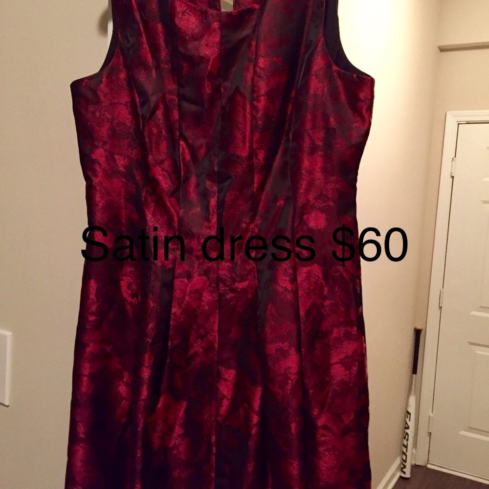 Silk cocktail dress